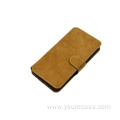 Factory wholesale fashion leather flip wallet phone bag